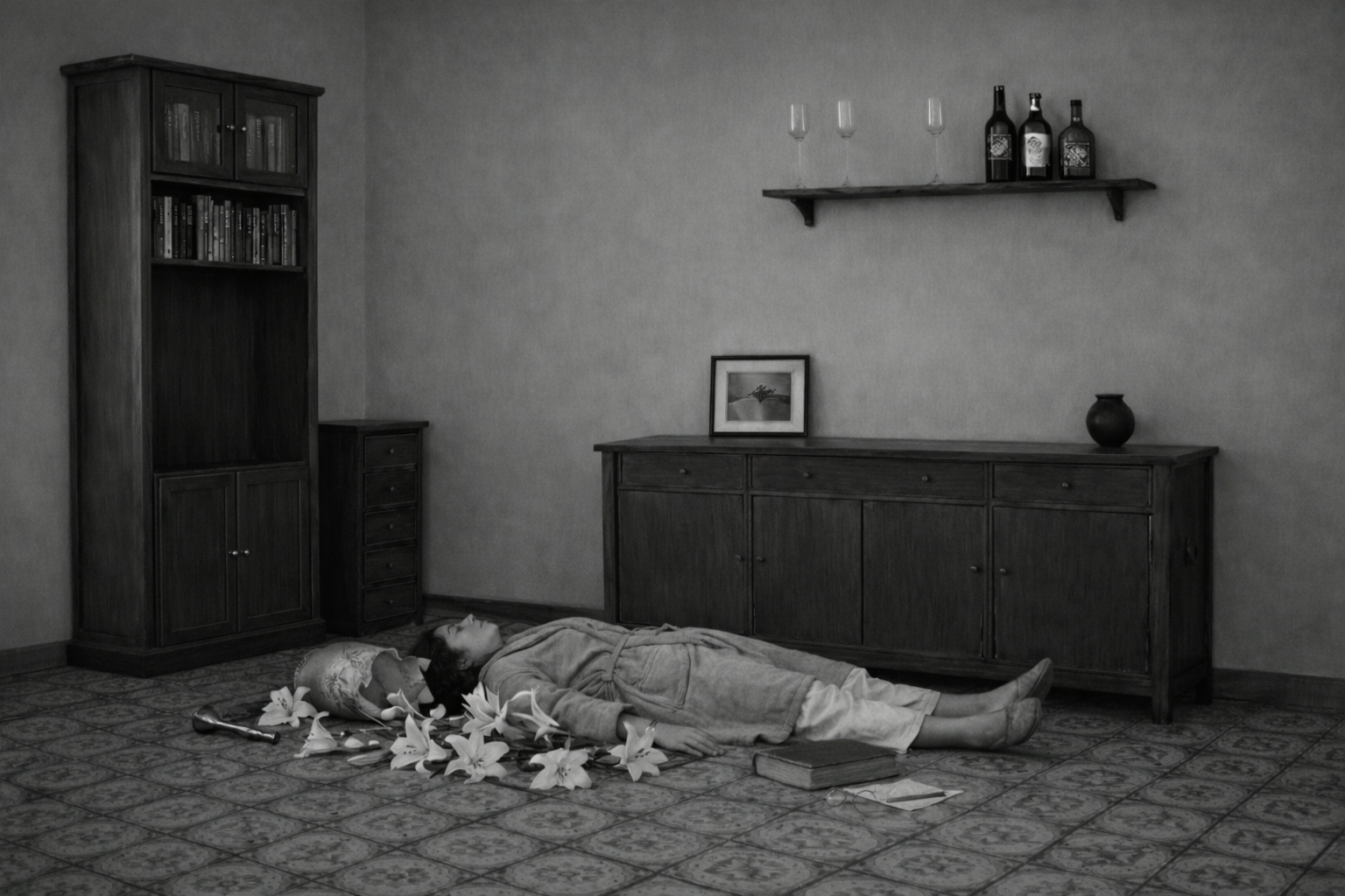 צילום זירת פשע מתוך המשחק